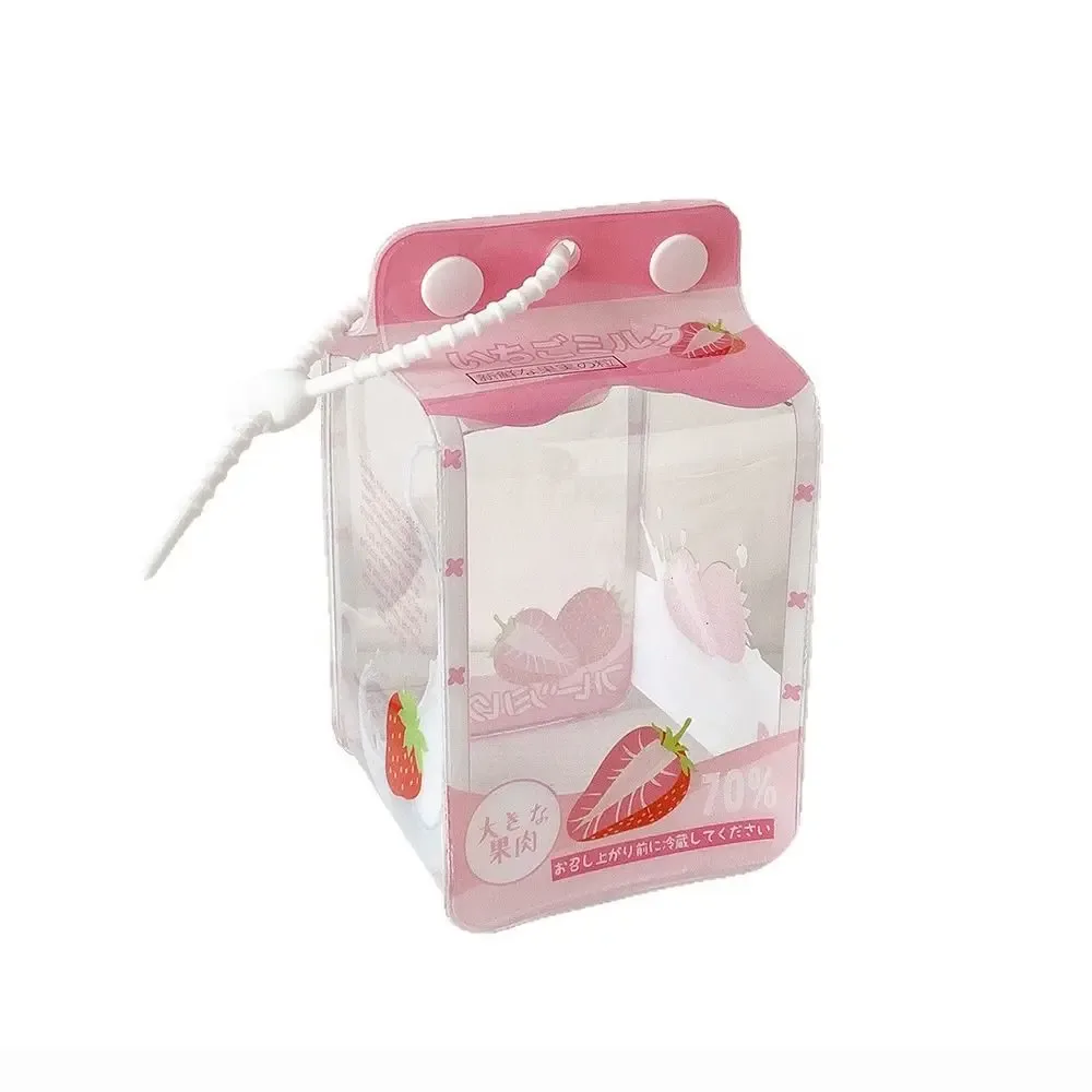 sac d'exposition de poupée en pvc imperméable, transparent avec lanière, sac de rangement de poupée en coton de 10cm, pochette de protection pour voyage en plein air