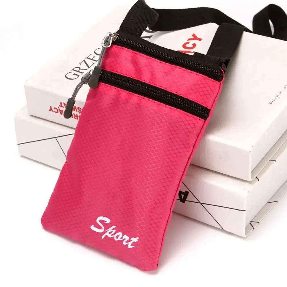 sac de téléphone solide à la mode, carré simple initié, sacs à bandoulière, sac de confrontation extérieur, porte-monnaie, sac de rangement de lettres
