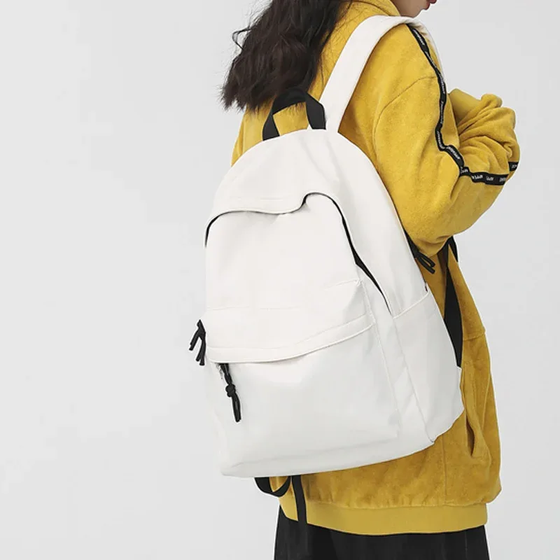sac à dos d'école à motif simple pour femme et garçon, cartable de voyage pour étudiant, cartable de livre a4 pour adolescente, nouvelle collection 2023 mochila