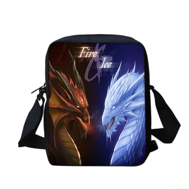 ensemble de sacs de téléphone wings of fire, sac à bandoulière avec sac initié, étui à crayons, boîte à crayons pour étudiants, meilleur cadeau, 2 pièces
