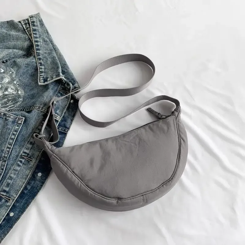 sacs à aisselles en tissu imperméable épais pour femmes, sac à boulettes polyvalent pour femmes, sac à bandoulière simple à usage quotidien