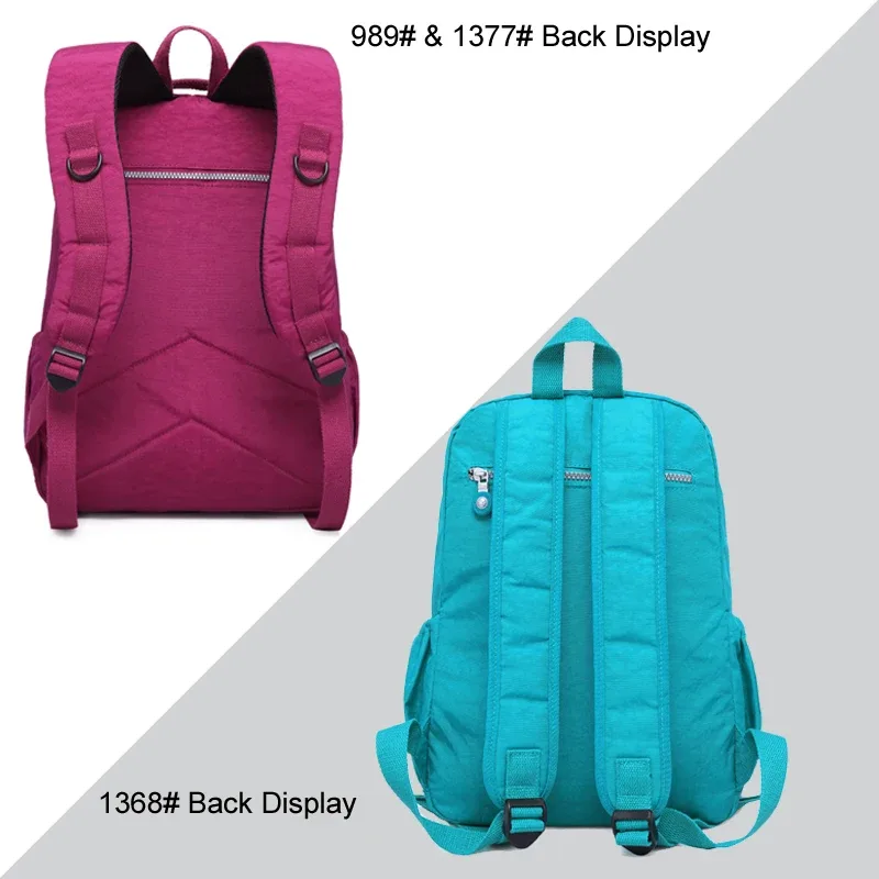 sac à dos scolaire pour adolescente 2026 mochila feminina sac à dos de voyage en nylon imperméable pour ordinateur portable pour femmes