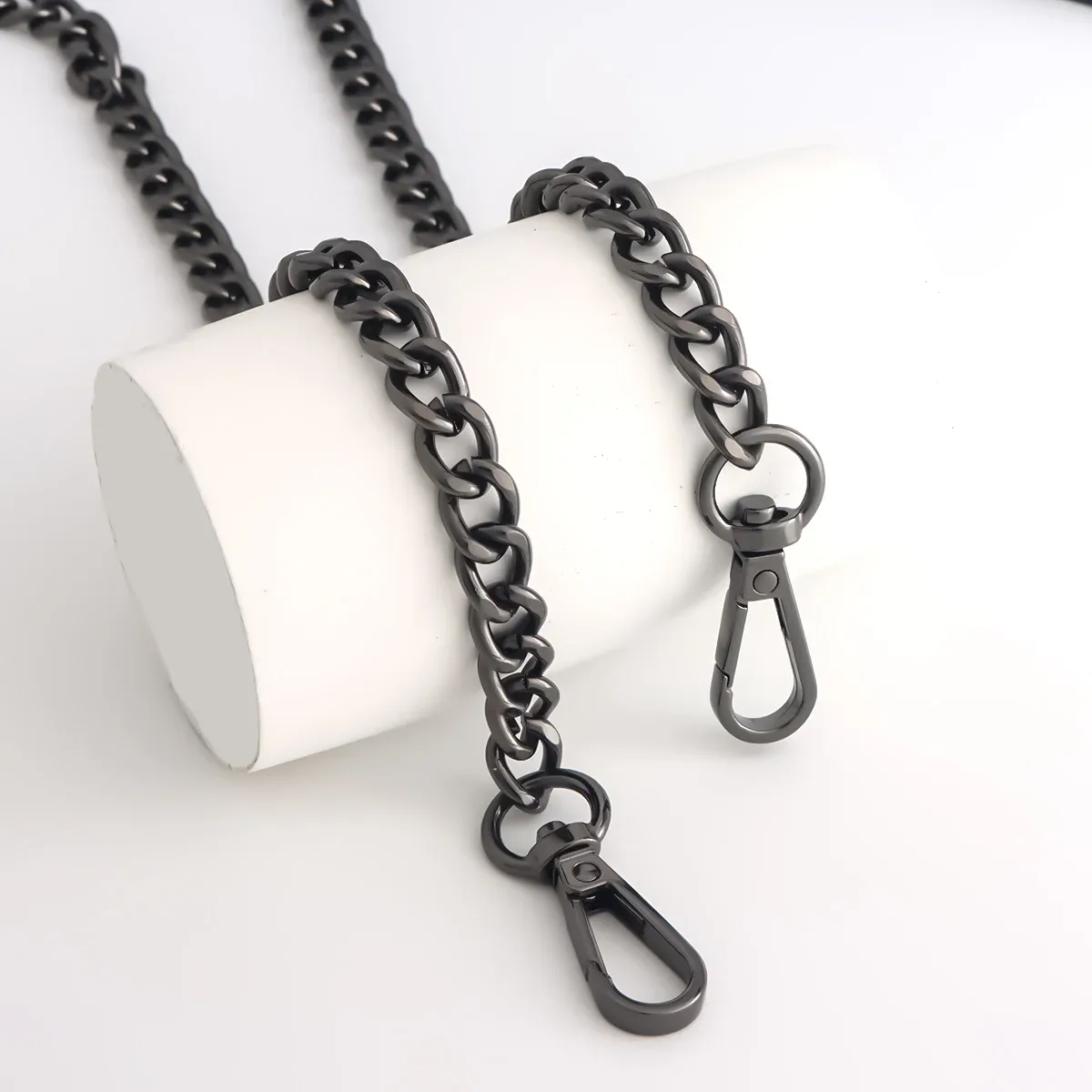 sangle de chaîne en métal, remplacement de sangles de chaîne de sac à main, poignées de chaîne de sacs à main pour sacs à bandoulière, artisanat de bricolage de sac à main