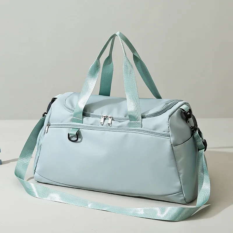 sac de sport pour hommes, sac de sport pour femmes, sac sec et humide, sac à main, sangle d'épaule de natation, sac d'entraînement physique du week-end, logo personnalisé imprimé nom