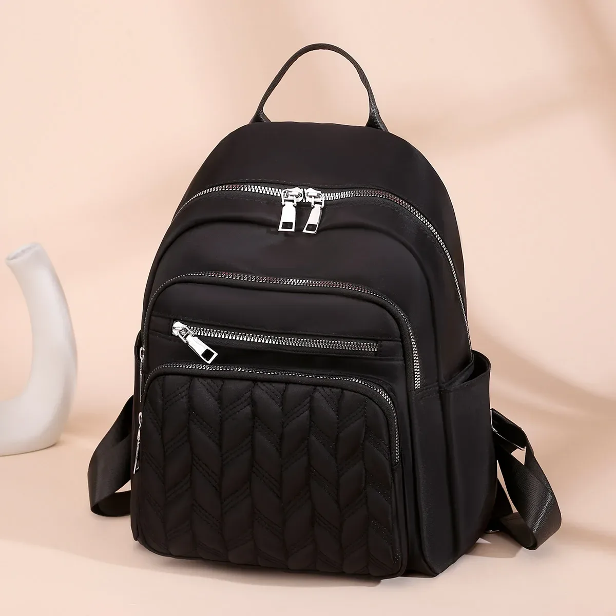 vento marea femmes sac à dos 2025 voyage décontracté imperméable femmes sacs à bandoulière femme grande capacité oxford sac à dos noir sac à main