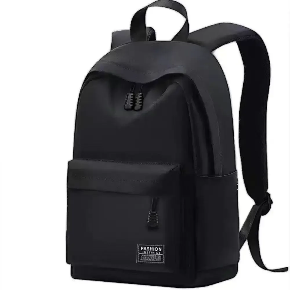 sac à dos polyvalent de 15 pouces, sac de voyage lavable noir gris de haute qualité, sac d'ordinateur en tissu oxford unisexe
