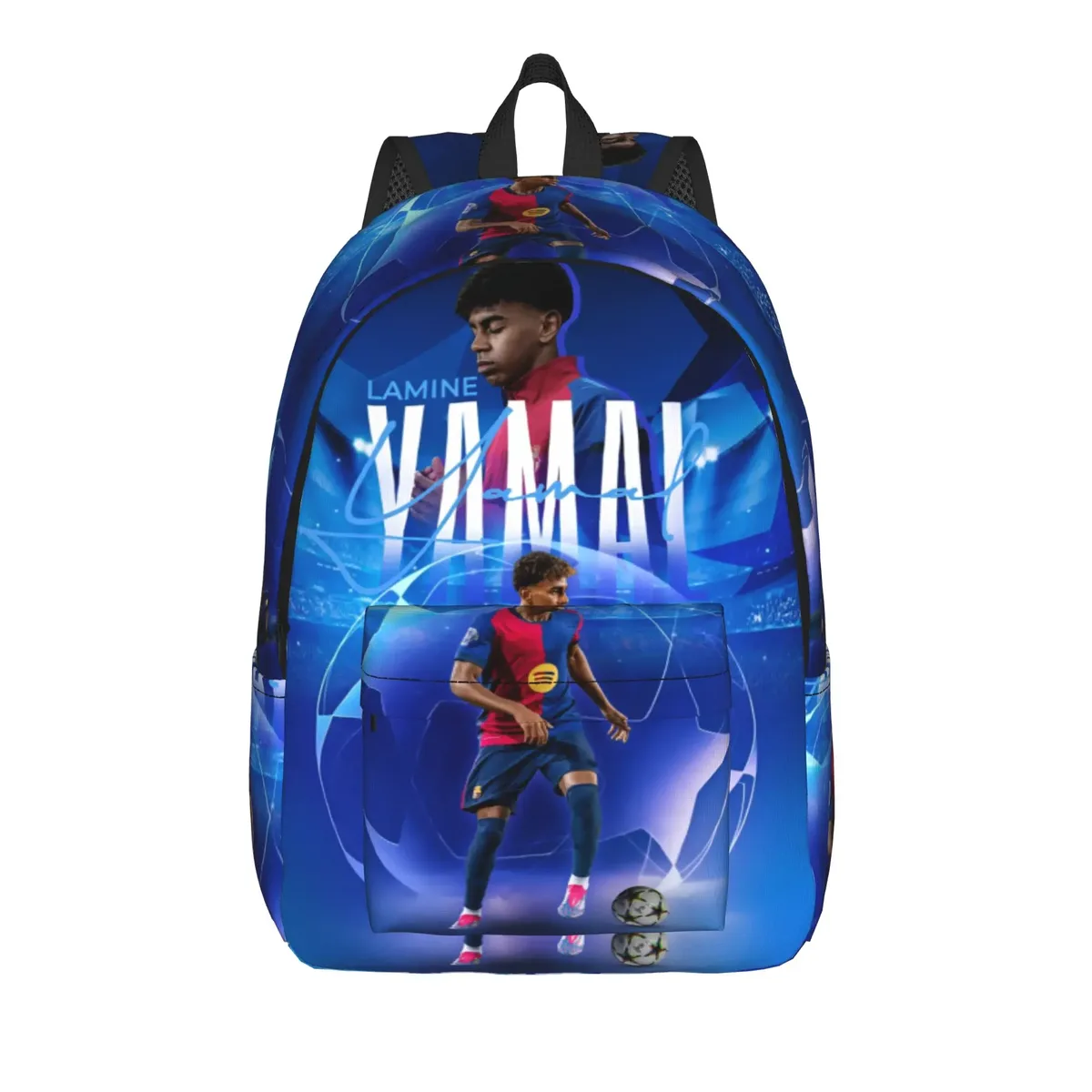 sac à dos lamine y-yamal pour hommes, femmes, adolescents, étudiants, randonnée, voyage, sac à dos de jour, star du football, sacs en toile pour ordinateur portable, extérieur