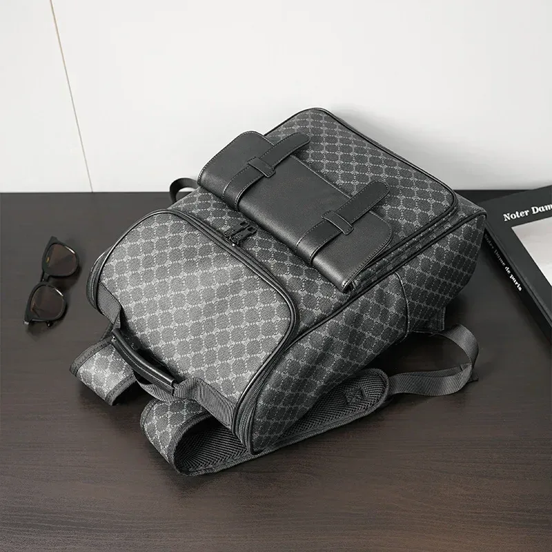 sac à dos design de luxe pour hommes et femmes, sac à dos de voyage de grande capacité, imprimé floral, sac d'école pour étudiants, sac d'affaires latop