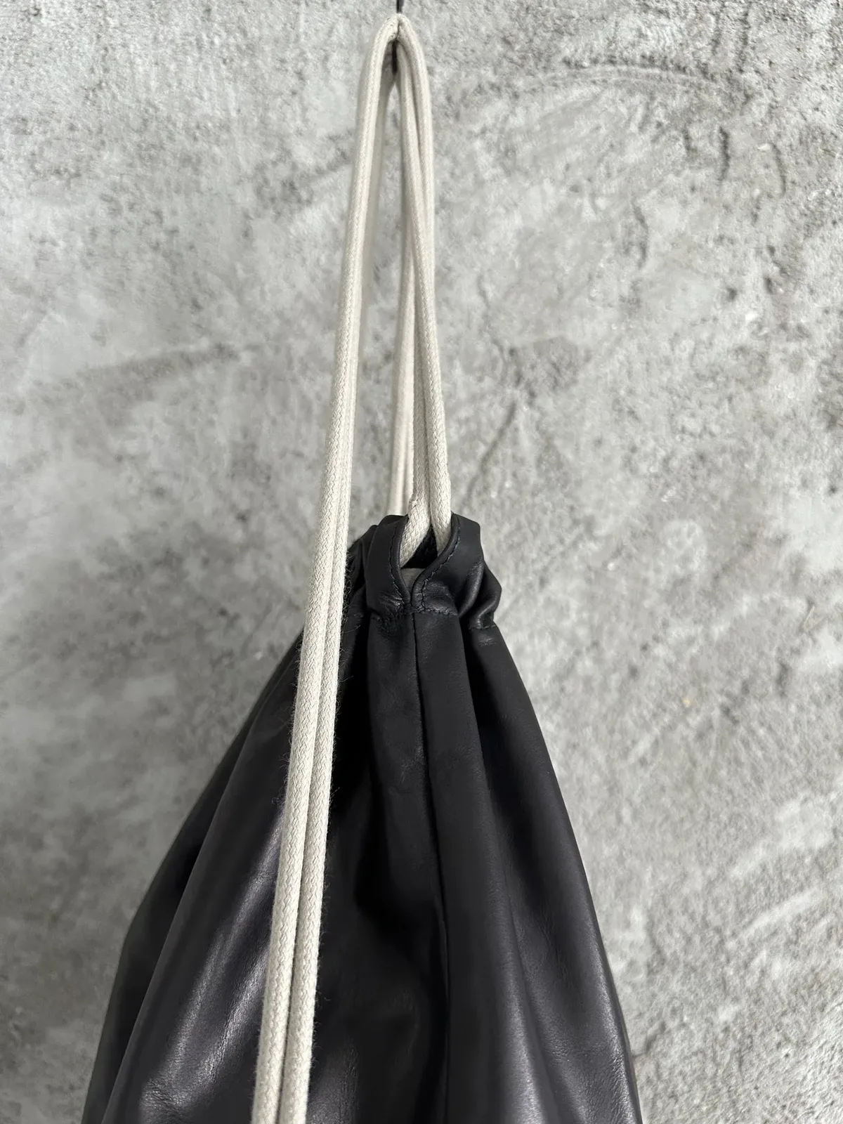 owen seak sac à dos pour hommes en cuir véritable décontracté unisexe sac à main noir softback sac à provisions pour femmes