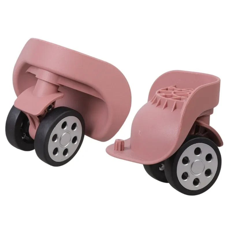 roue à bagages roues de remplacement pour bagages roues à bagages à double rangée boîtier de chariot pratique roues pivotantes gauche et droite
