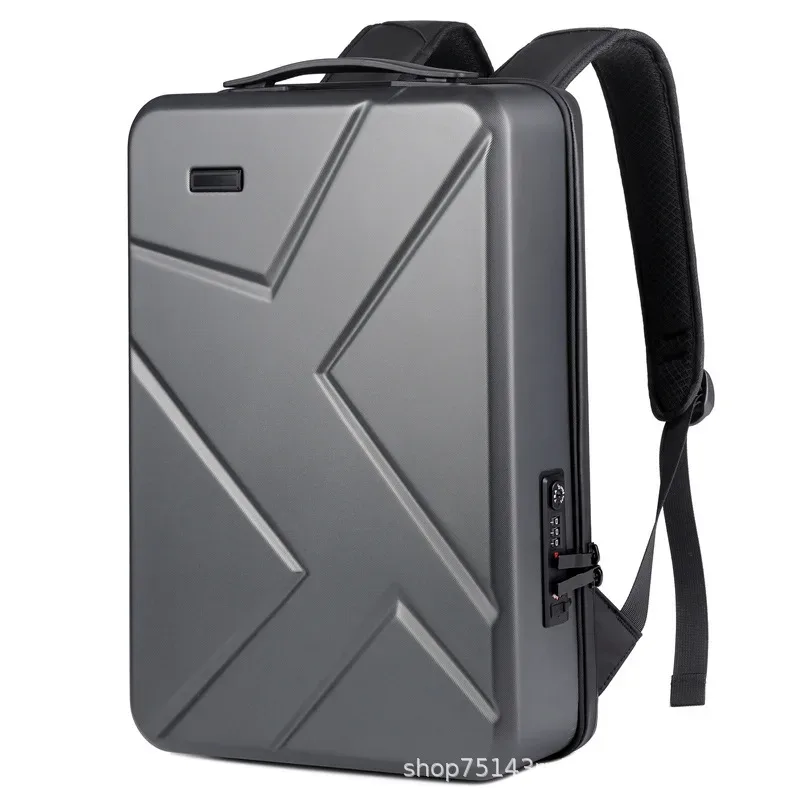 sac à dos multifonctionnel pour homme, sac pour ordinateur portable, sac à coque rigide, grande capacité, hydrofuge, abs, usb, e-sports, mode