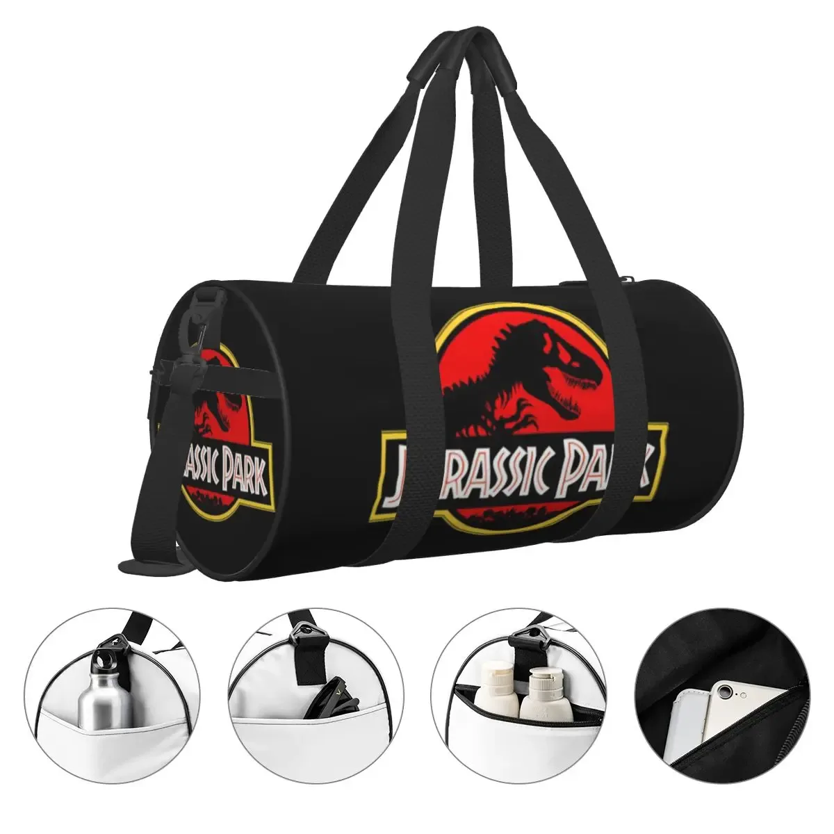 sac de voyage jurassic park en promotion – idéal pour les retraités et les voyages à l'hôpital