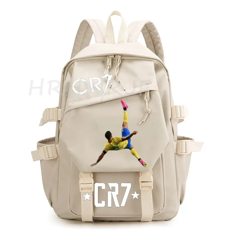 sac à dos ins capacity cr7 pour femmes et hommes, léger, pour étudiants, sacs d'école, sac de voyage tendance, pour adolescents, pour ordinateur portable, mochilas