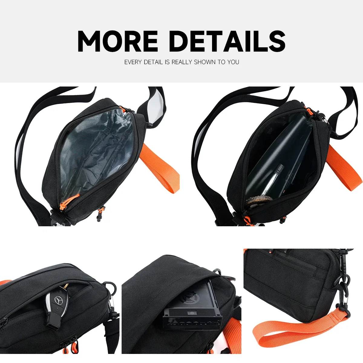 sac à bandoulière simple et décontracté, large sangle d'épaule, sac à bandoulière de grande capacité pour femmes, sac à bandoulière pour téléphone portable