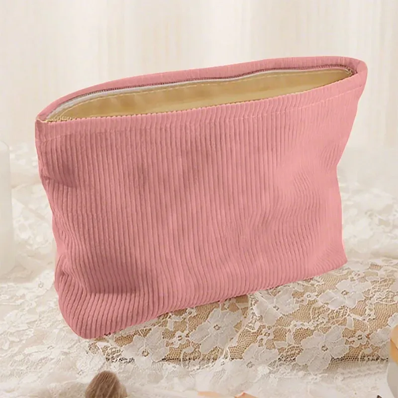 sac de toilette zippé grande taille homefish pour femme – trousse de maquillage élégante pour les activités quotidiennes et les voyages