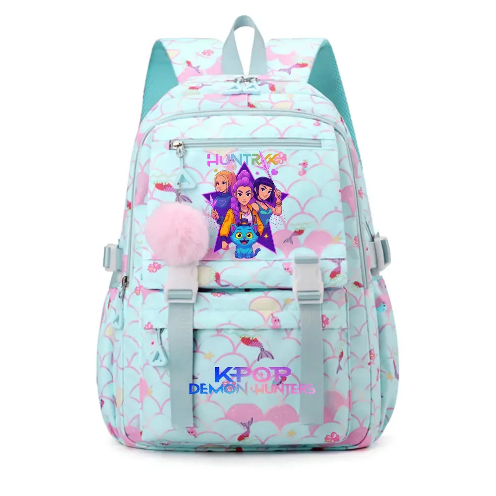 sacs à dos kpop demon hunters, sacs d'école légers pour ordinateur portable, sacs d'école pour adolescentes, sacs d'école pour femmes, filles et enfants