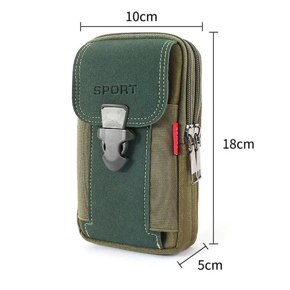 pochette de ceinture unisexe pour téléphone portable pour hommes, étui de téléphone, sac de taille molle, petit sac à dos de ceinture tactique, porte-carte