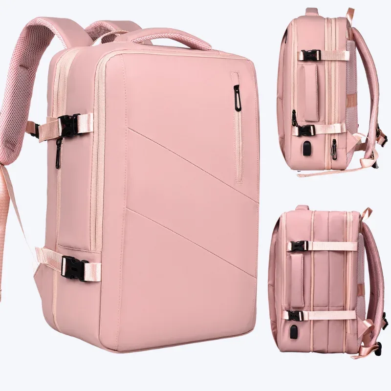 sac à dos pour ordinateur portable avec logo personnalisé pour hommes, 17 pouces, multi-poches, extensible, étanche, pour l'école, voyage d'affaires, impression