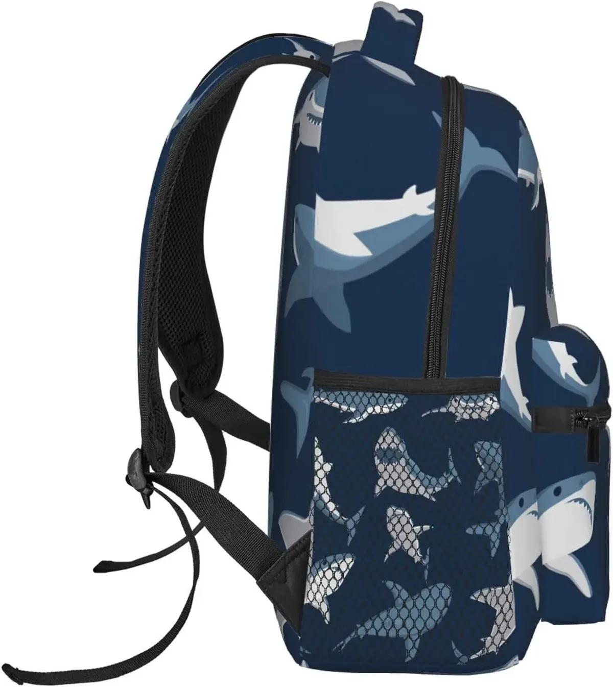 sac dos polyester beige jacquard sangle chaîne ceinture air poche intérieure zippée usage voyage travail école université randonnée sport