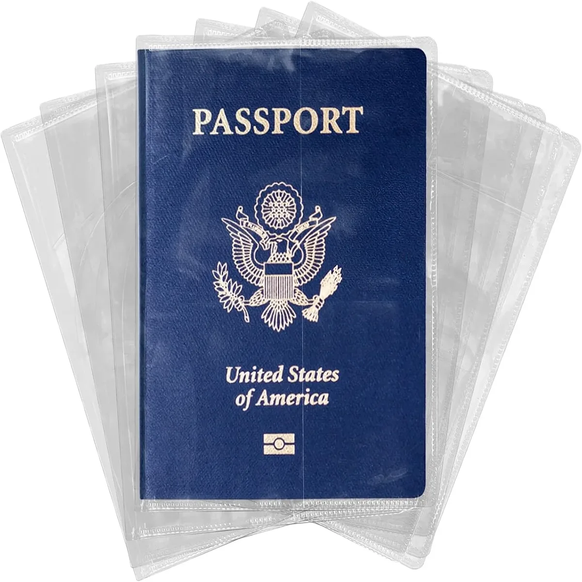 housse de protection transparente pour passeport, en pvc, protection contre la saleté, housse de passeport imperméable, porte-cartes de crédit, 1/5/10/20 pièces