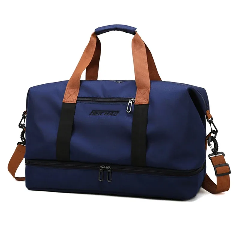 sac de voyage extensible pour femmes, sac à main de sport, sac de fitness, grande capacité, sac de nuit pour week-end à une épaule