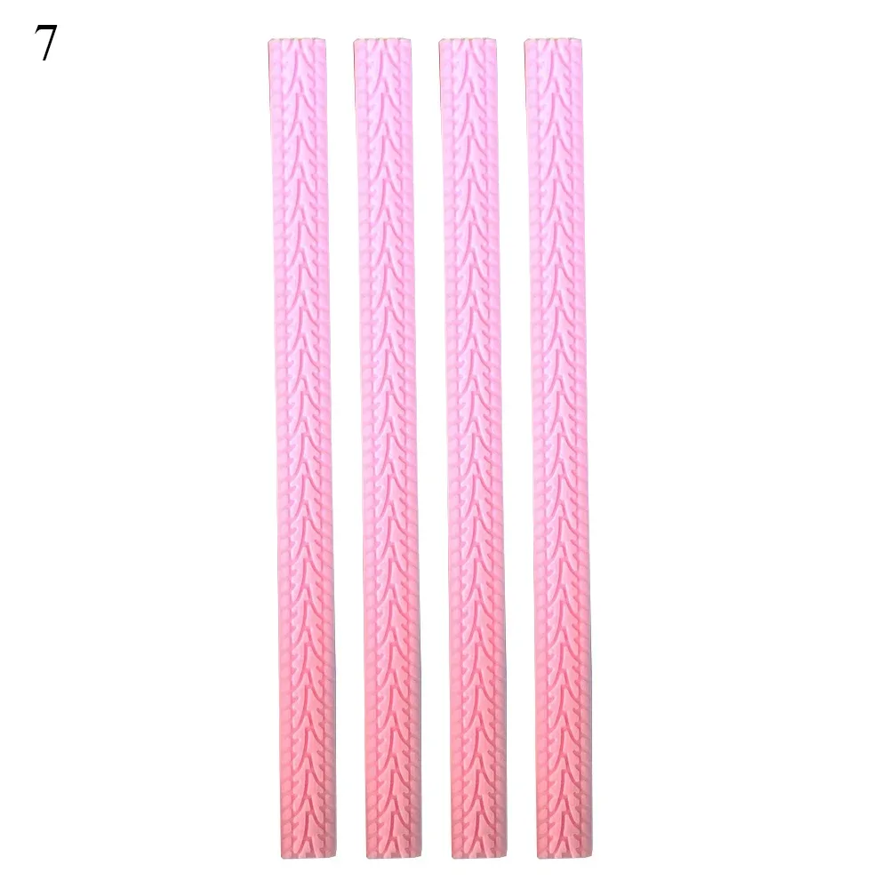 protection roues silicone texturée caoutchouc multicolores semi-circulaire accessoire bagage antichoc voyage trame imprimante pneu