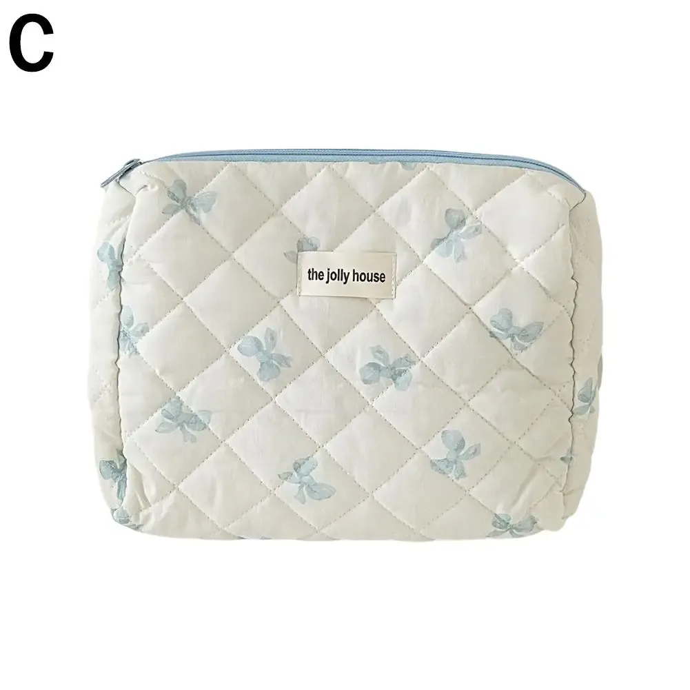 pochette à maquillage matelassée 3 tailles, motif floral, trousse de toilette, organiseur de maquillage, sac de voyage floral pour cadeaux de demoiselles d'honneur, usage quotidien