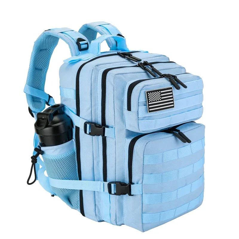 lhi 25l sac à dos tactique sac de gym pour femmes école fitness sports camping en plein air randonnée sac à dos sorcière porte-bouteille