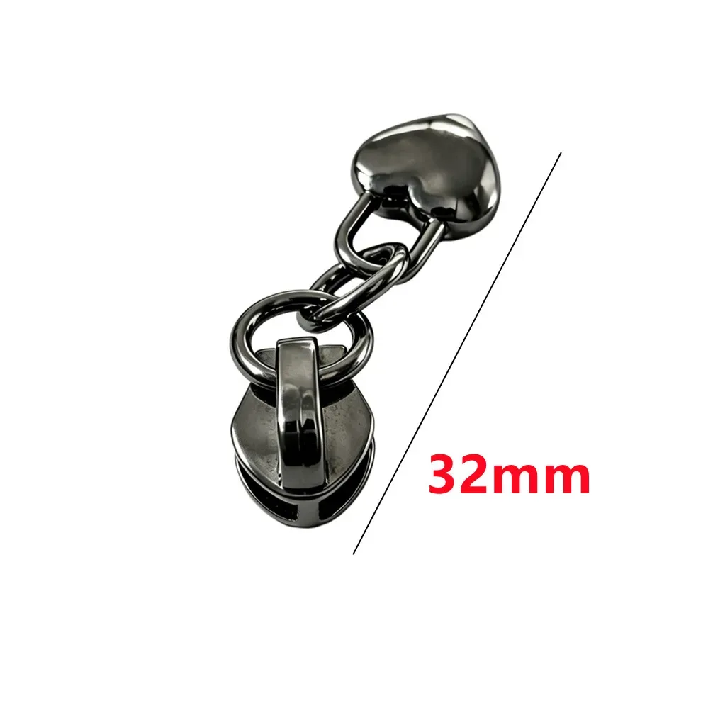 5/300pcs 3 # têtes de fermeture éclair pour fermetures éclair en nylon, kit de réparation pour sacs, vêtements, vestes, accessoires de couture diy