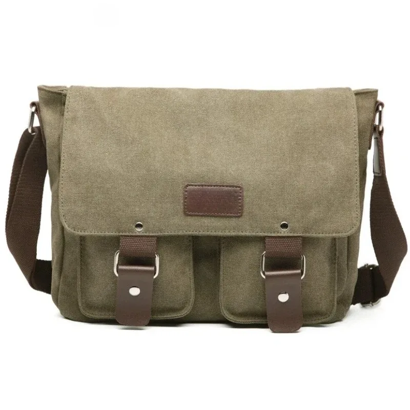 hommes vintage toile sac hommes sac à bandoulière décontracté pour hommes sac de messager homme voyage sacs à bandoulière bolsa masculina