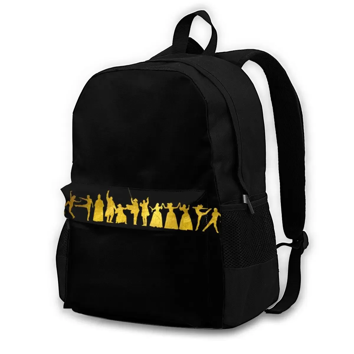 grand sac à dos musical en polyester pour jeune, joli sac de voyage pour jeune