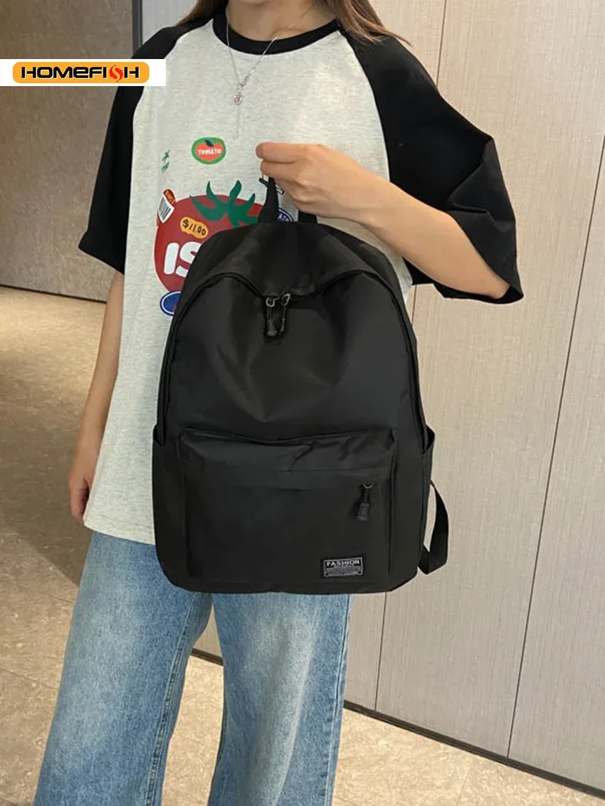 sac à dos tendance et minimaliste pour hommes, sac à dos polyvalent de grande capacité, sac d'école pour étudiants, sac de voyage pour ordinateur, sac à dos unisexe lavable