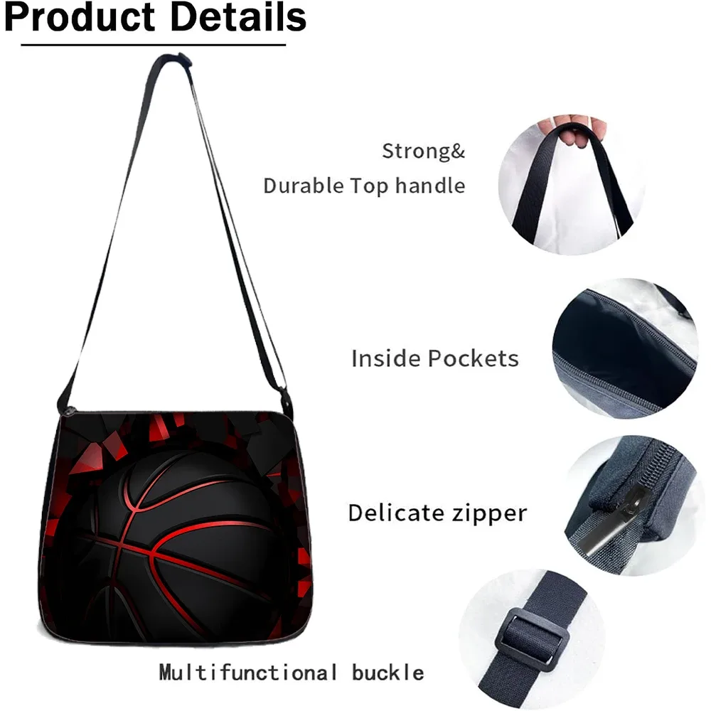 sac dos polyester noir motif lignes rouges accessoires bandoulière poignée supérieure usage voyage école déplacements quotidiens