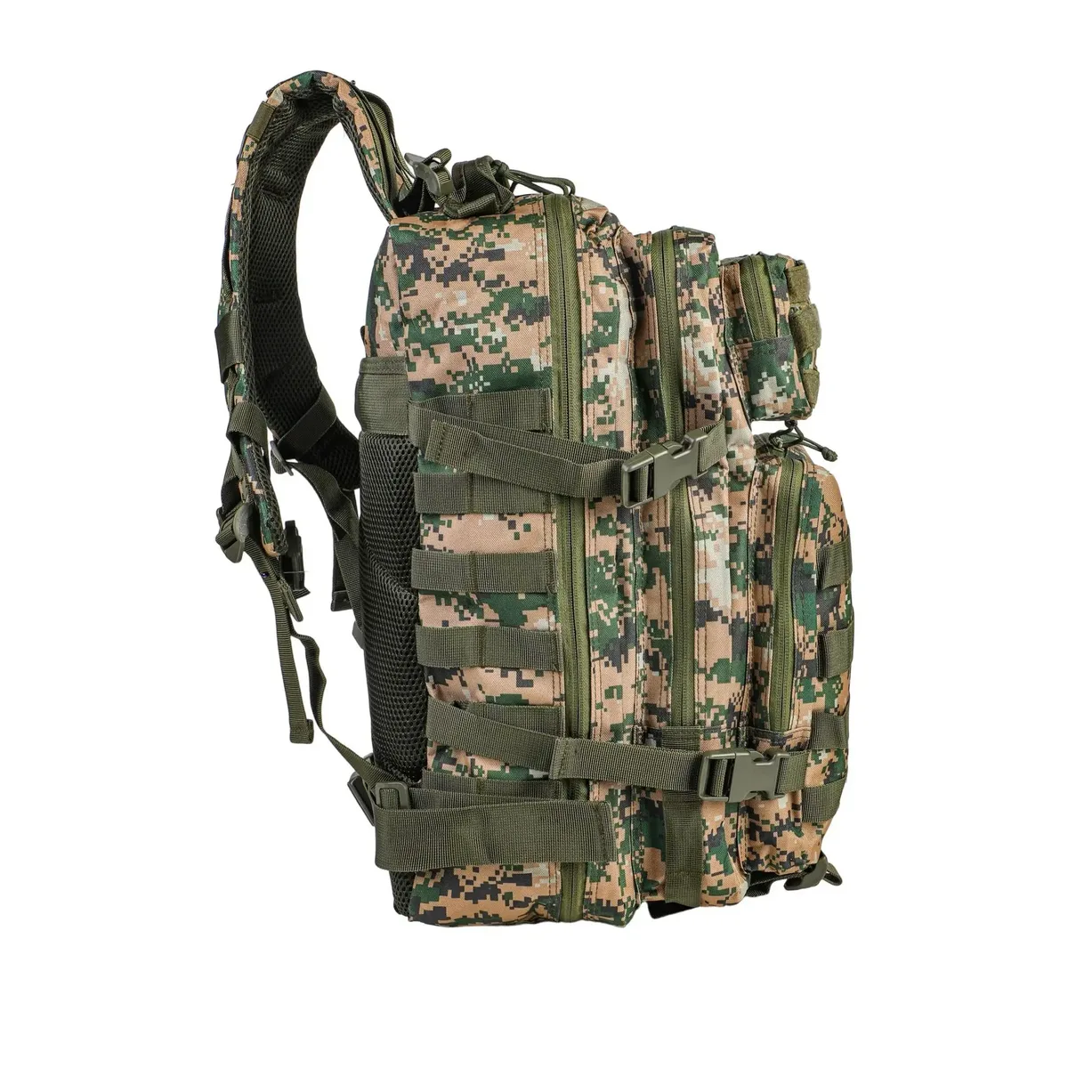 sac à dos tactique camouflage unisexe, sac à bandoulière double pour la randonnée, le cyclisme, les voyages, la marche en plein air, tissu oxford 600d
