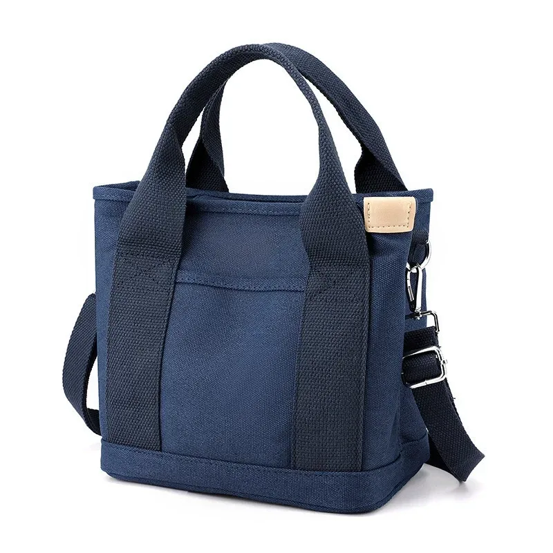 sac à bandoulière décontracté en toile pour femme, avec sangle réglable, sac fourre-tout de voyage quotidien de qualité, plusieurs compartiments pour le travail et l'école