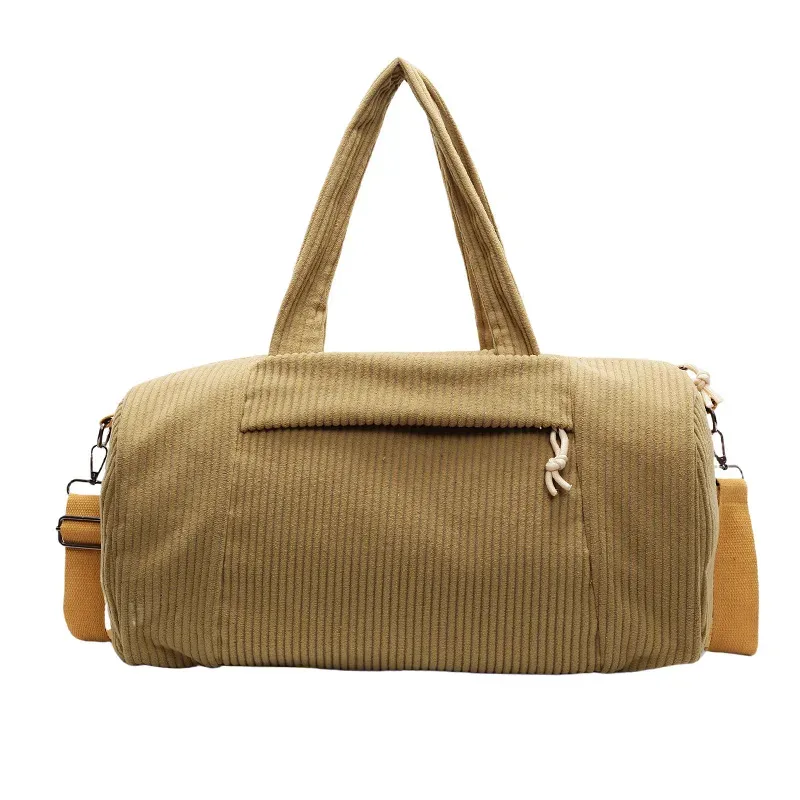 sac de voyage de haute qualité en velours côtelé pour femmes, sac à bandoulière, fourre-tout pour dames, grand sac à main de styliste, 2026