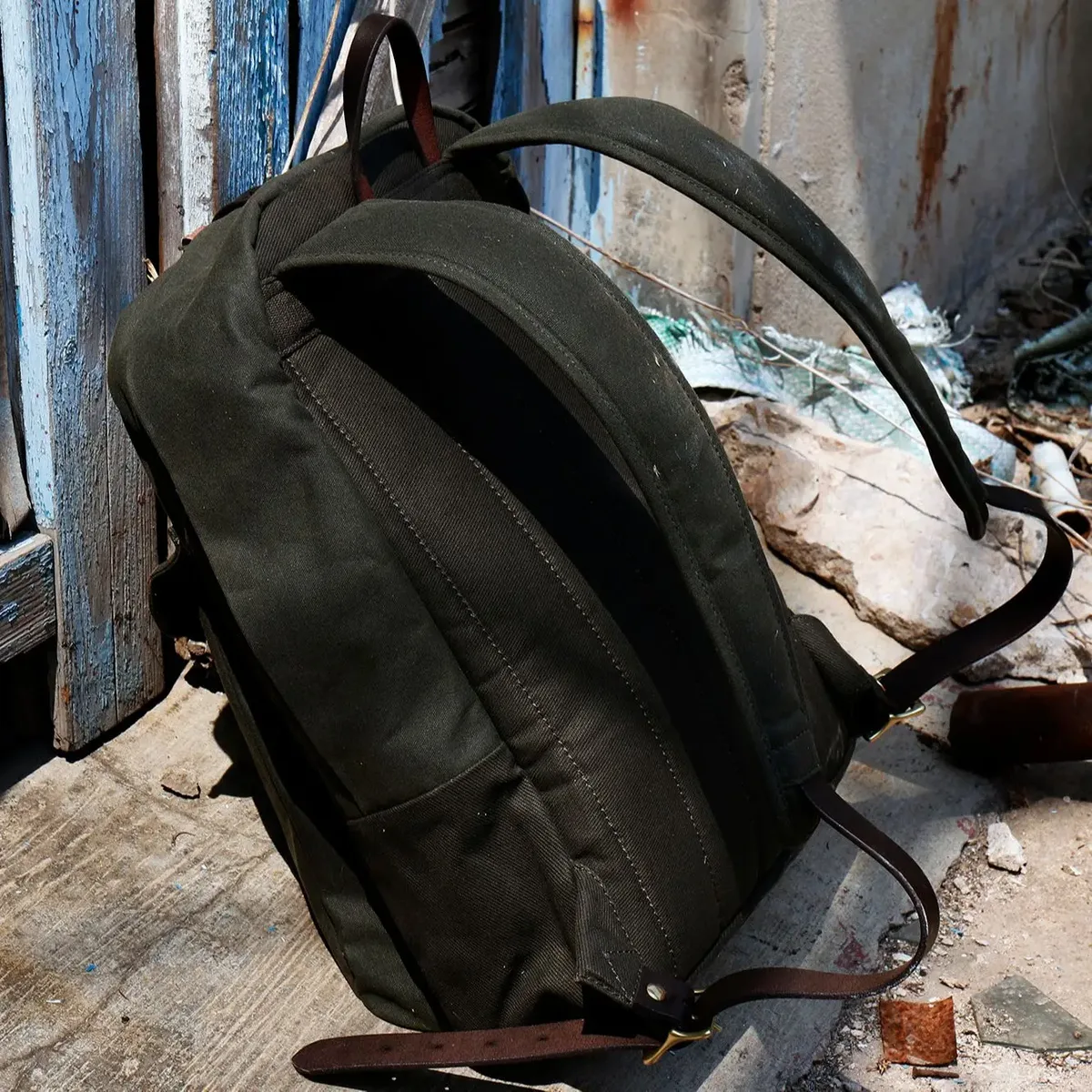 rap173-sac à dos étanche pour ordinateur portable avec fermeture éclair ykk, sac d'école, toile d'avertissement, voyage en plein air, unisexe, 15.6 pouces, haute qualité