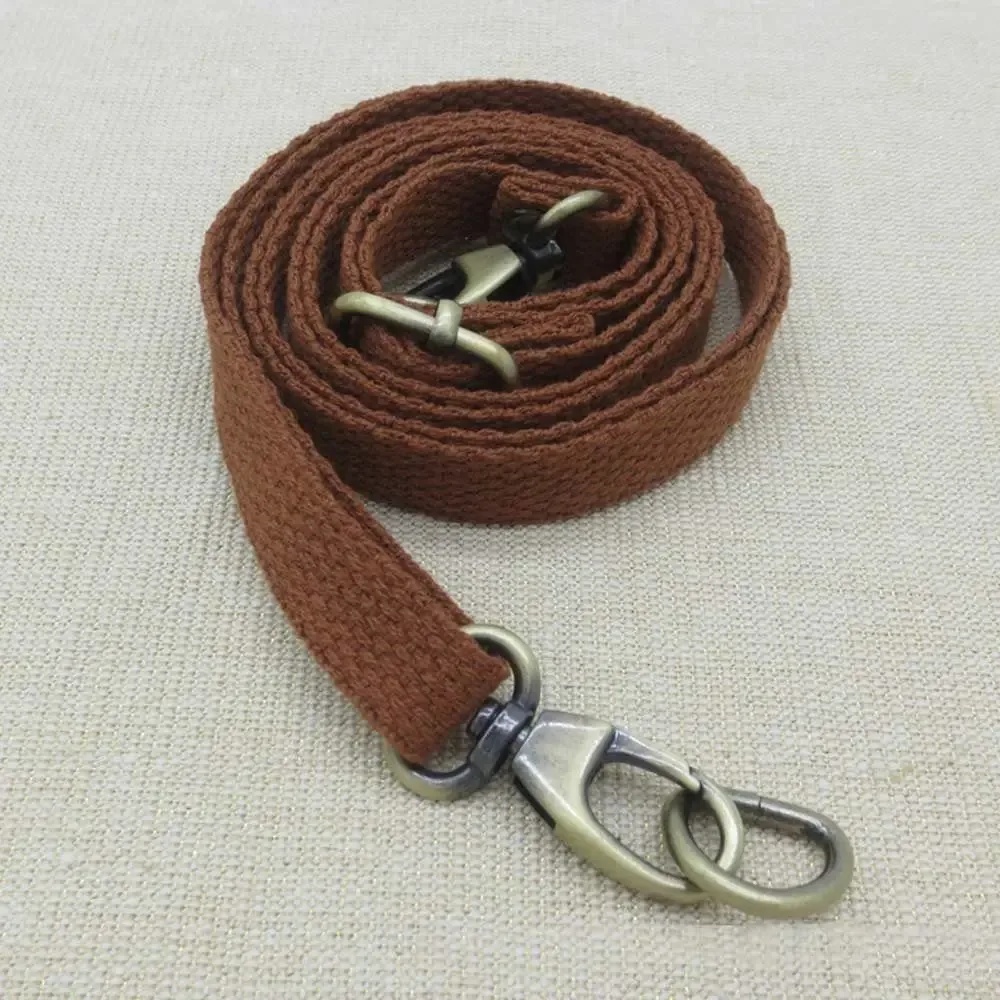 sangle de sac en toile renforcée pour femme, ceinture de sac à bandoulière, rivet réglable, sangles de remplacement, mode, 130cm