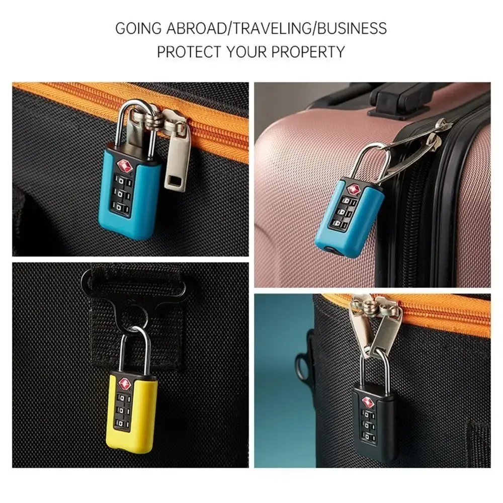 cadenas combinaison plastique tsa code douanier vert rose rouge gris kaki bleu violet blanc jaunenoir usagevoyage