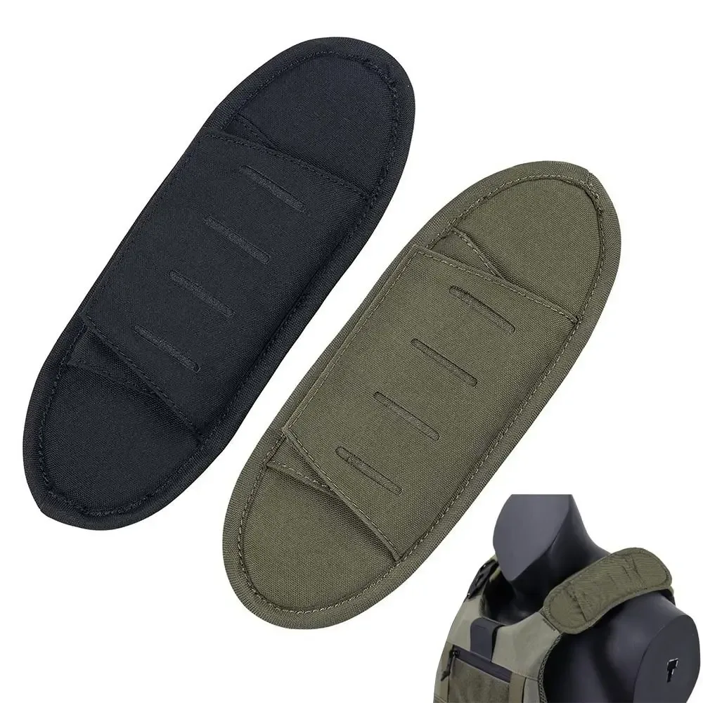 Protection Épaules Gilet Tactique Nylon Rembourrage Respirant Sangle Décompression Bandoulière Remplacement Accessoire Multifonctionnel Usage Voyage