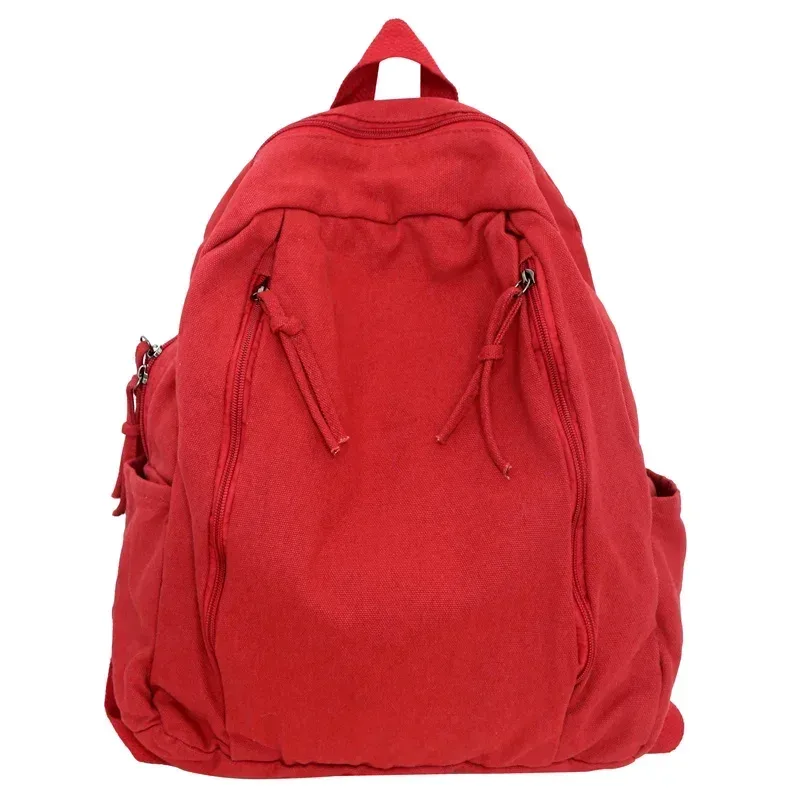 sac à dos en toile cool de style américain pour femmes et garçons, sac à dos universitaire étudiant de grande capacité, sac à livres de voyage unisexe, document solide, 2023