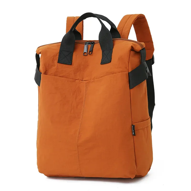 sac à dos simple de style japonais, grande capacité, sac de voyage décontracté, sac d'école pour collégiens, sac pour ordinateur portable pour les trajets quotidiens