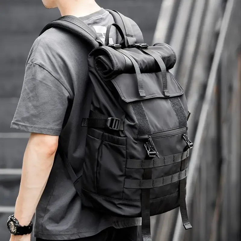 grand sac à dos mode homme cartable 17 pouces voyage sacs à dos oxford tissu mâle ordinateur portable sac à dos 2023 sport étudiant sac à dos
