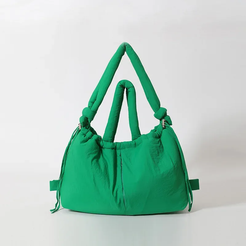 nouveau sac femme vers le bas rembourré veste sac mode unique épaule sac fourre-tout sac à dos sac à bandoulière mochila femininas grand sac fourre-tout