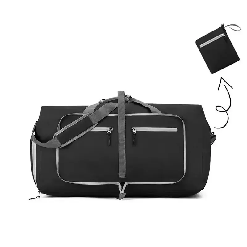 sac à main de voyage pliable, sac de sport de fitness de grande capacité, sac de rangement multifonctionnel à compartiment à chaussures indépendant