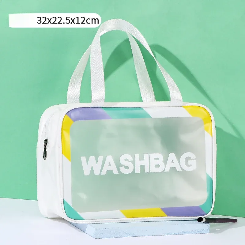 trousse de maquillage mate, grande capacité, imperméable, sac de rangement pour cosmétiques, trousse de maquillage portable à main