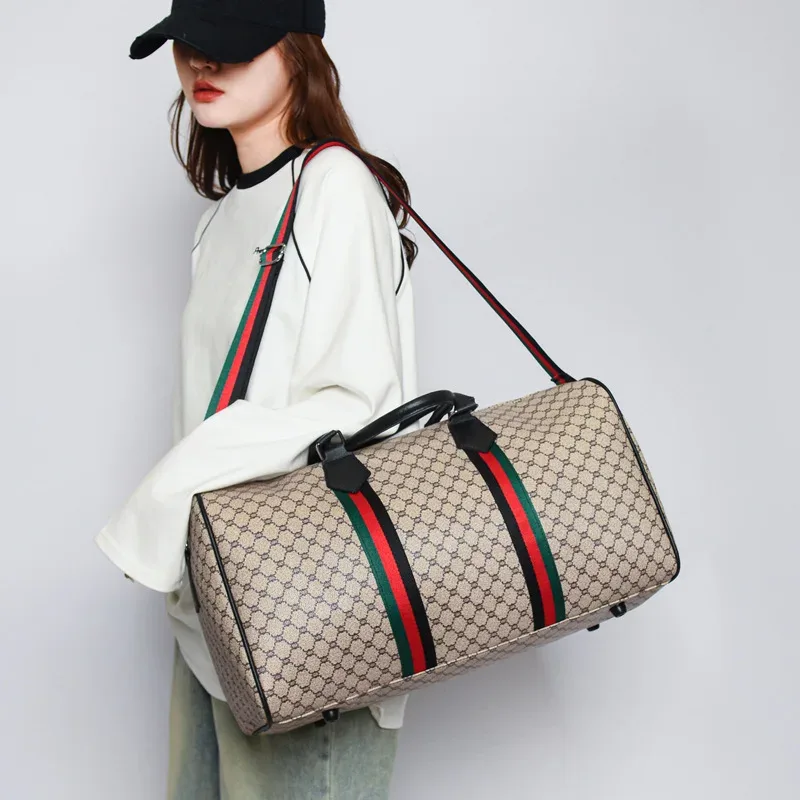 sac de voyage unisexe tendance, sac de sport imperméable de haute qualité, grande capacité, sac de cabine professionnel, sacs à main de luxe de créateur