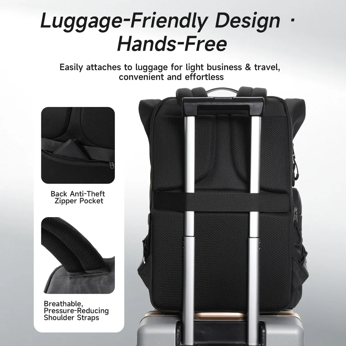 tigernu voyage sac à dos mâle tpu sac à dos étanche hommes sacs extensible hommes sac à dos sacs d'affaires école sac à dos