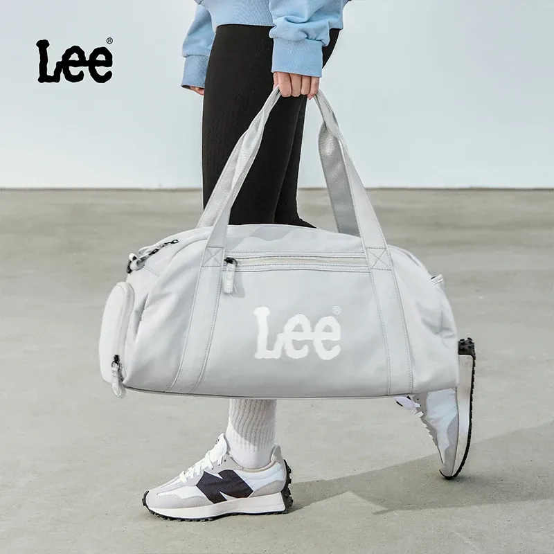 lee – sac de sport étanche pour femmes et hommes, sac de sport, fitness, grande capacité, compartiment à chaussures de yoga, poche sèche, bagages, sac de voyage