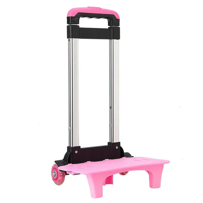 chariot pour enfants pour sac à dos et sac d'école bagages pour enfants 2/6 roues tige extensible chariot de chariot haute fonction